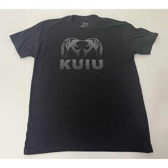 KUIU Other - KUIU Shirt Men Large Black Short Lightweight Sleeve Ram Graphic Casual Tee